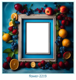 flower photo frame 2219