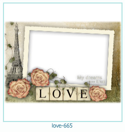 love Photo frame 665