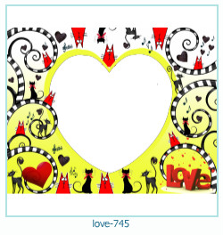 love Photo frame 745